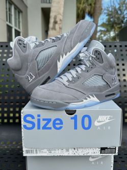 Jordan 5 Wolf Grey size 10 Brand New Travis Union fragment