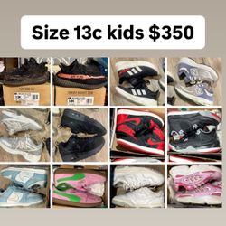 Yeezy Adidas Pumas Nikes All 13c Kids Boys Girls 