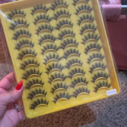 20 Piece Eyelashes 