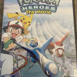 POKÉMON HEROES THE MOVIE (DVD-2003) NEW