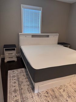 King Size bed and frame