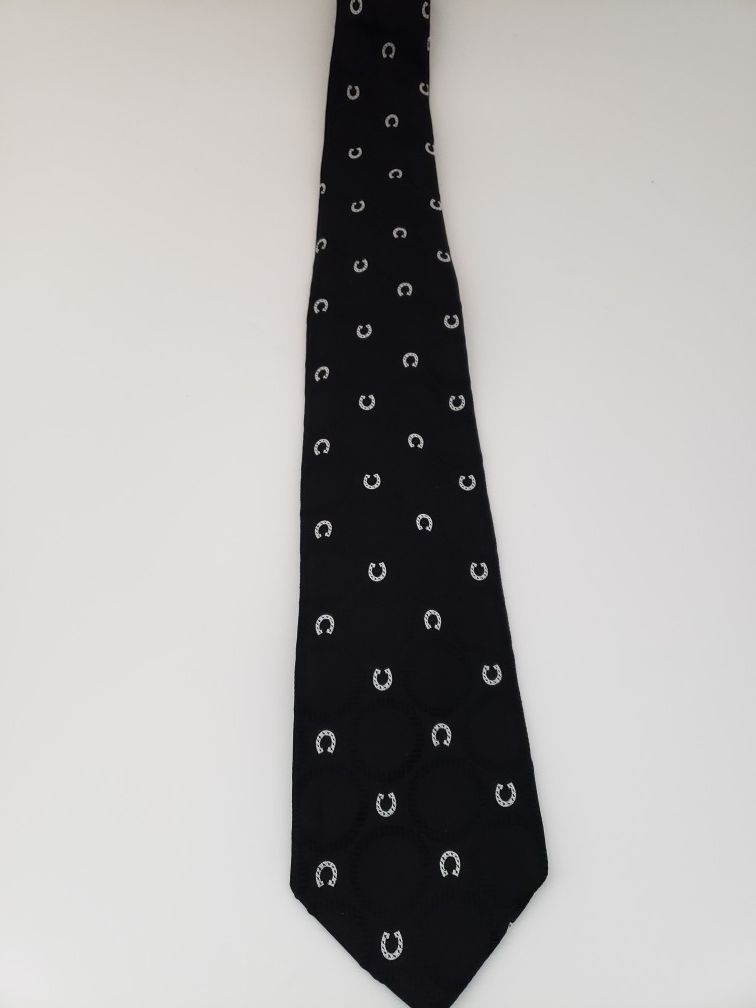 Vintage Horse Shoe Tie by Superba 100% Plolyester
