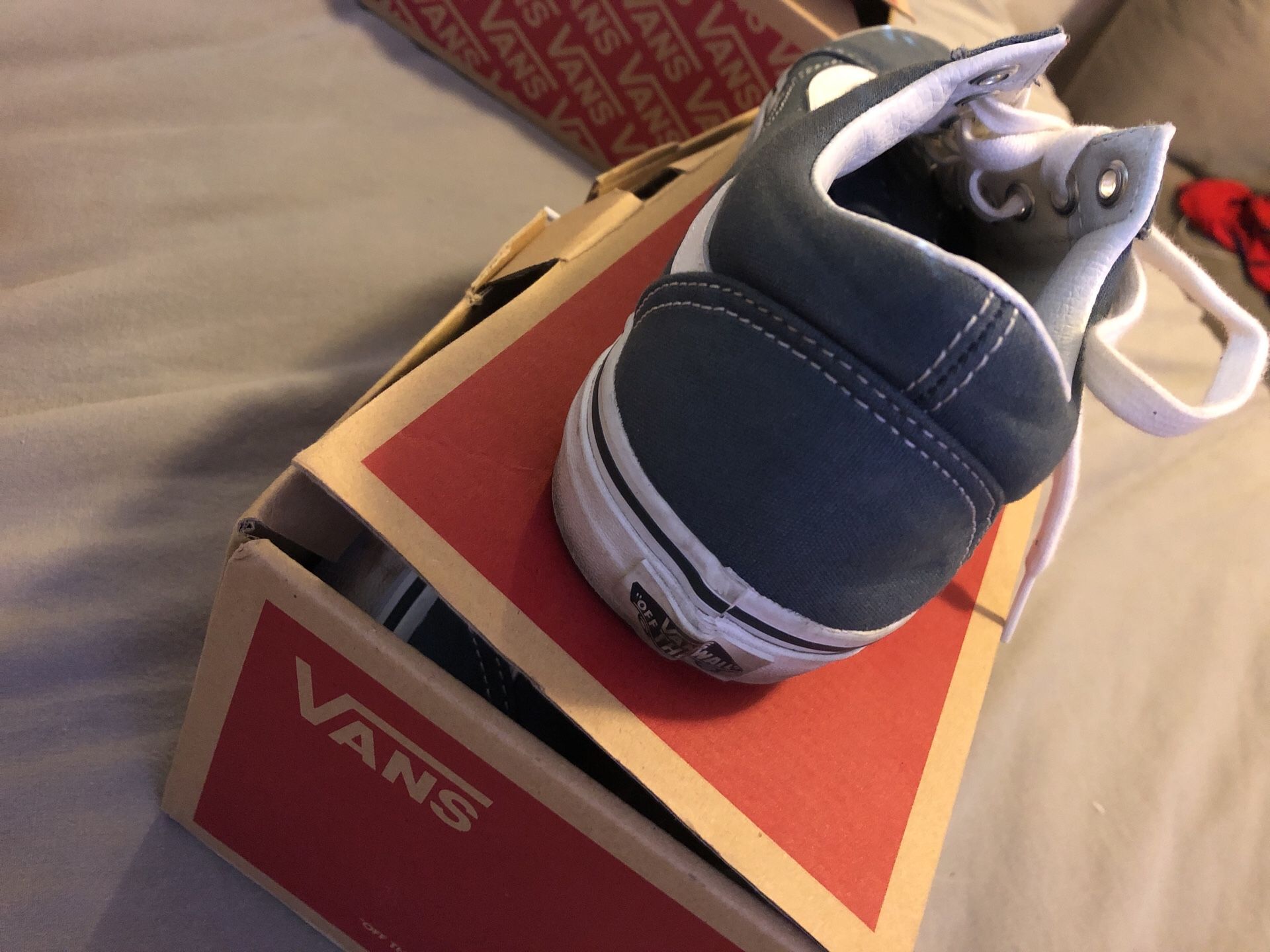Dark blue Vans