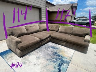 Sectional couch modular L-shaped sala sofa