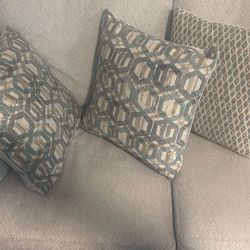 Matching couch and loveseat