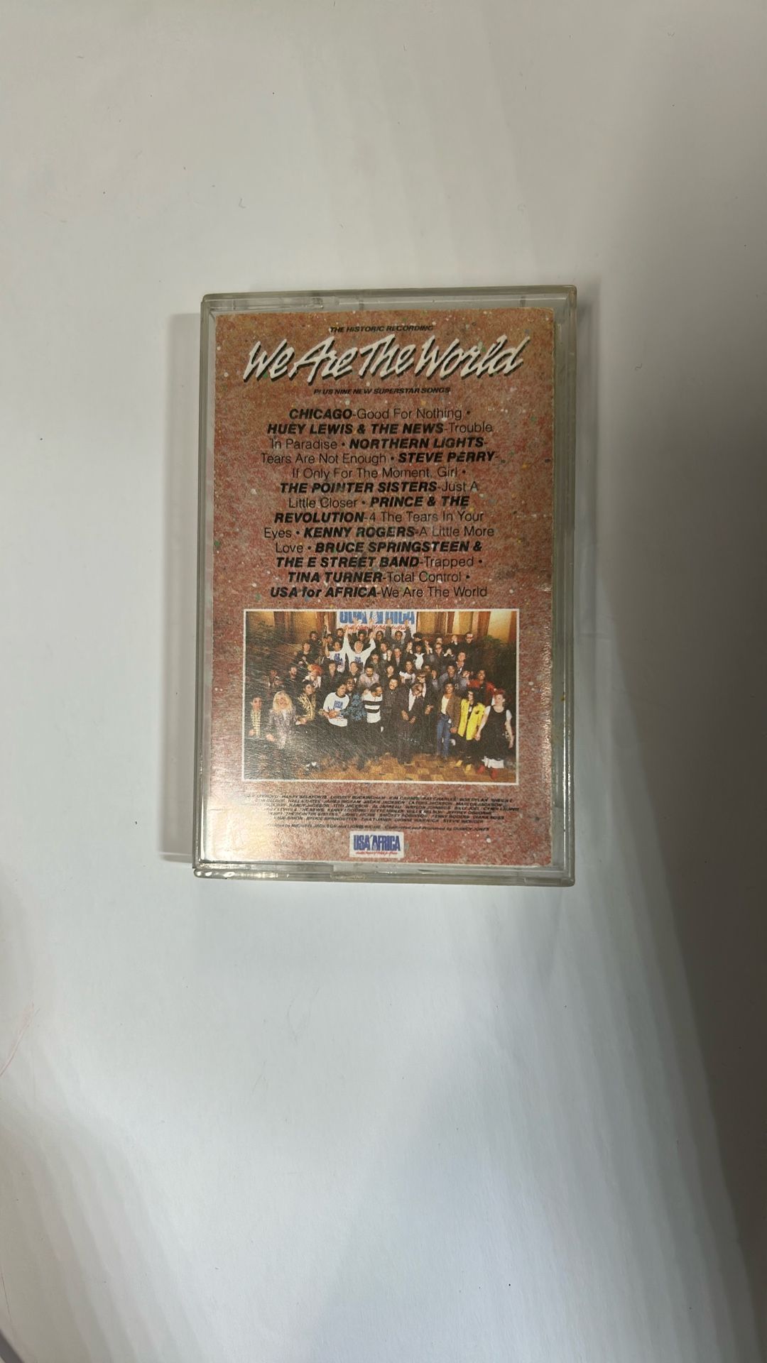 We Are The World Cassette Tape
