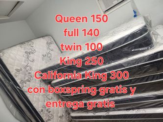 Mattress Pillow Top New