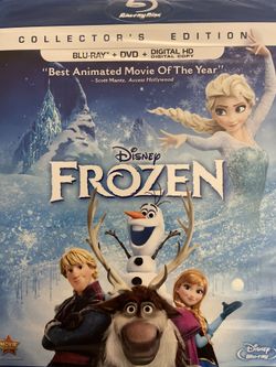Disney’s FROZEN (Blu-Ray + DVD + Digital-2013) NEW!