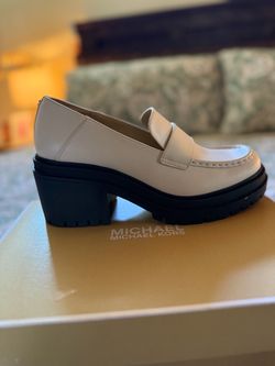 Michael Kors Platform Penny Loafers
