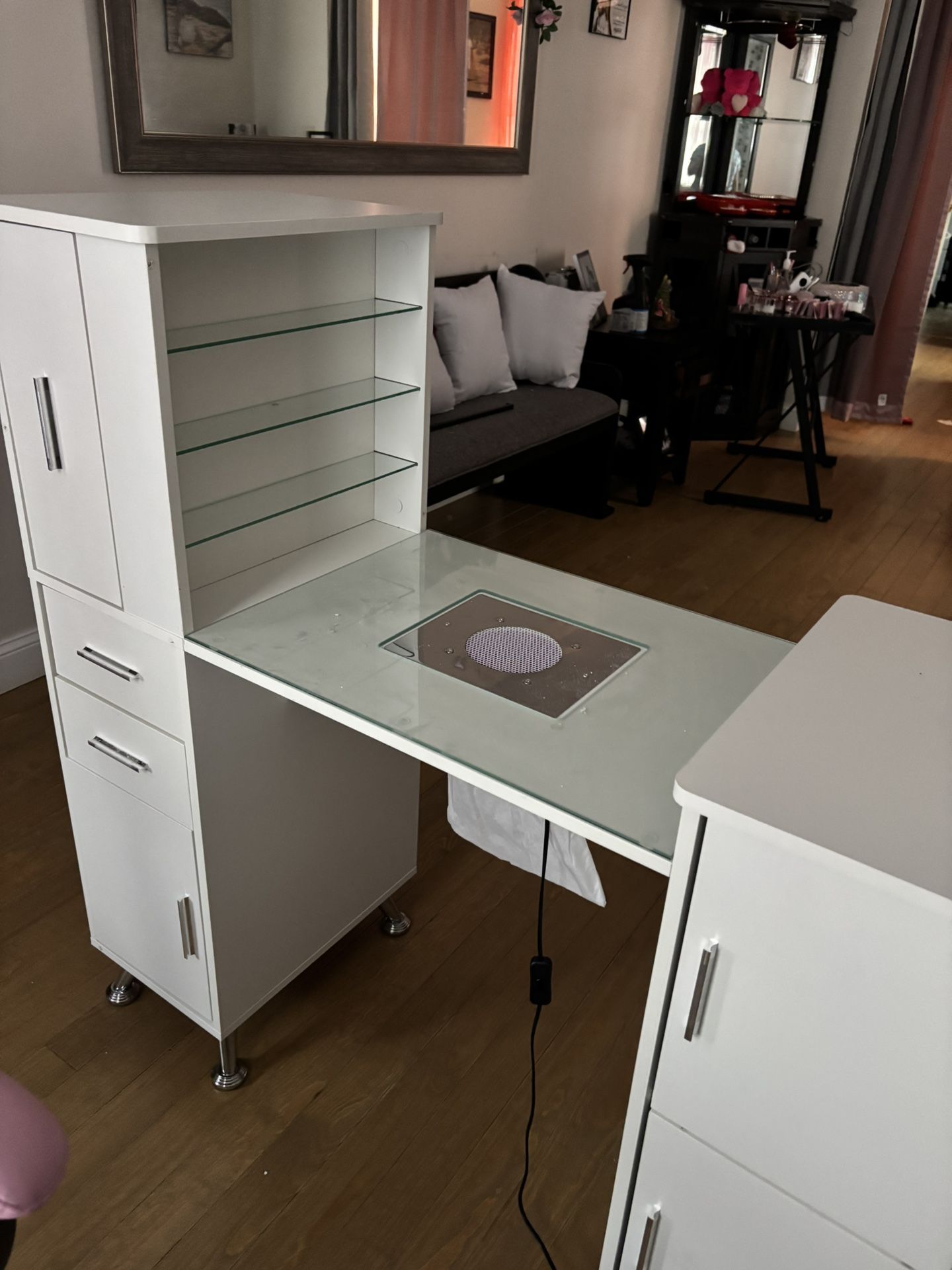 Nail Tech Desk