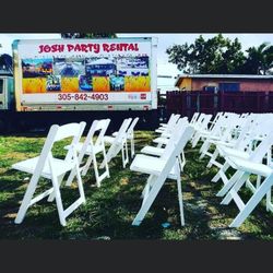 White Resin Chairs For Sale 