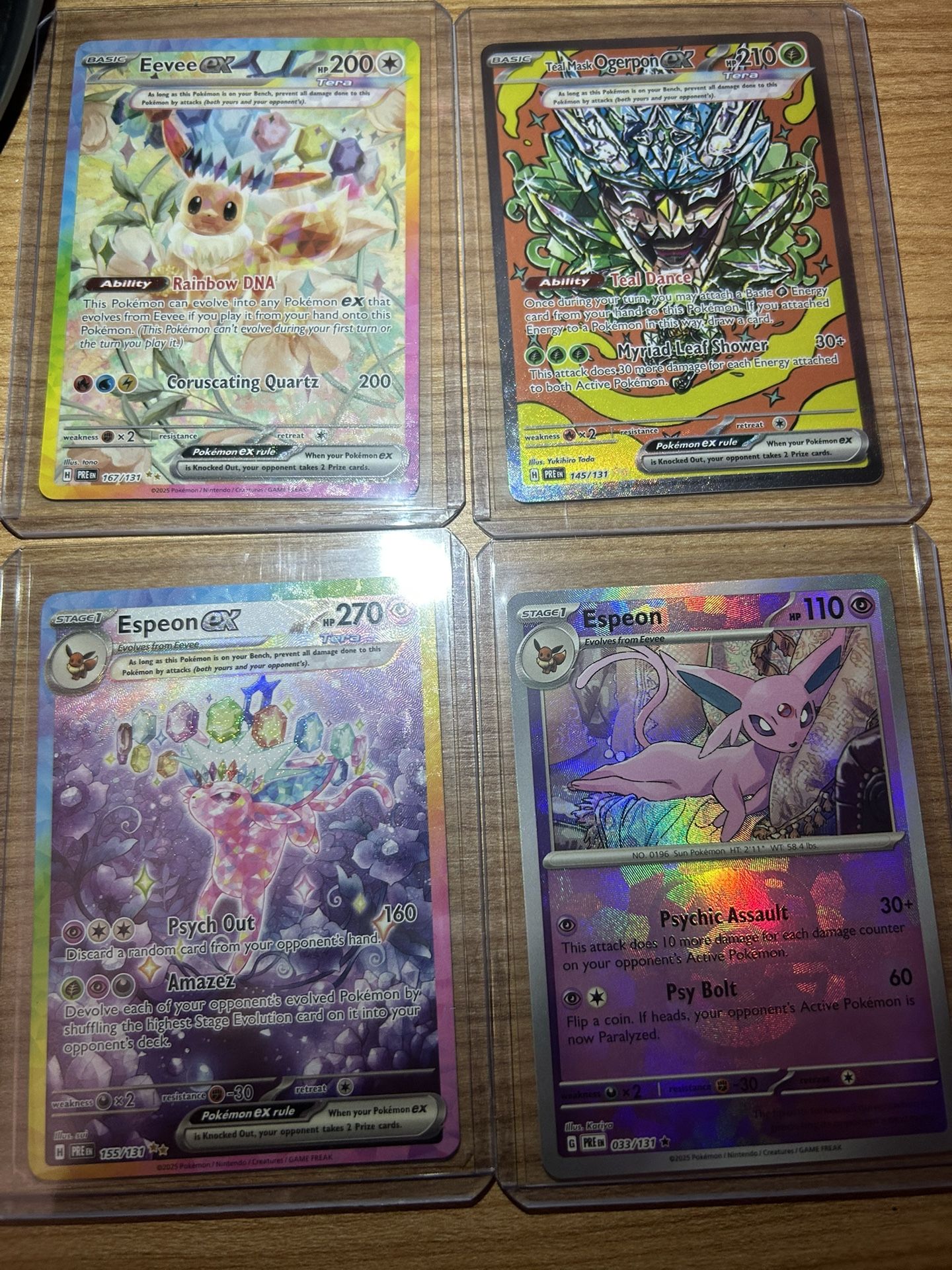 Prismatic Evolution SIR And Ogerpon