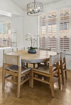 Pottery Barn table and chairs