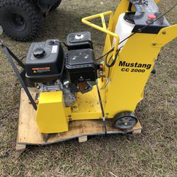 New 20” Walk Behind Concrete Saw