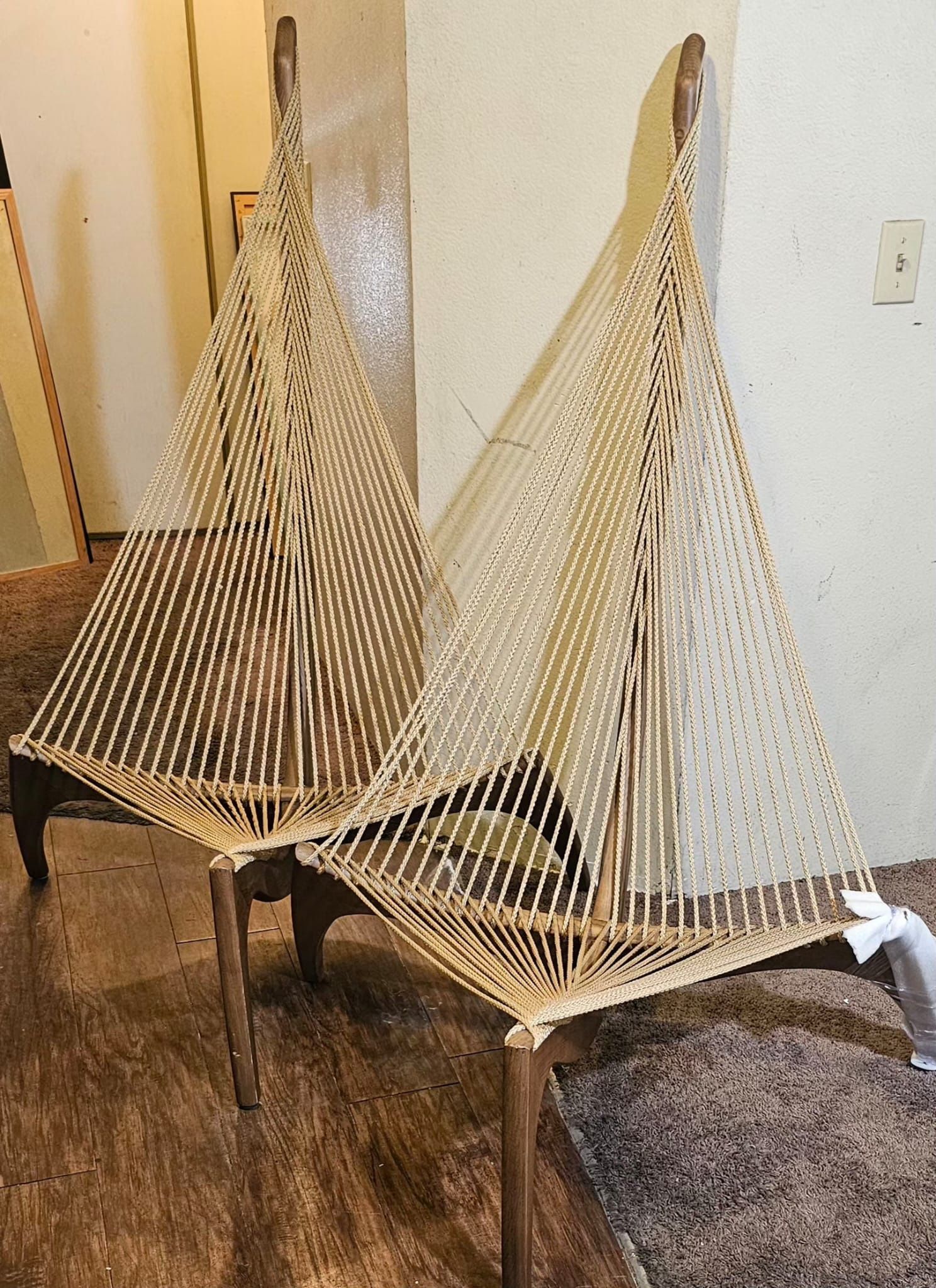 Jorgen Hovelskov Harp Chair Viking Chair -Lot of 2