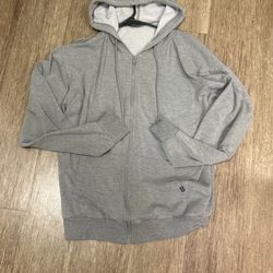 Grey Zip Up Jacket 