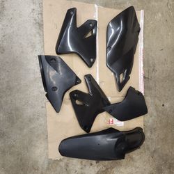 Suzuki DRZ400 black Plastics