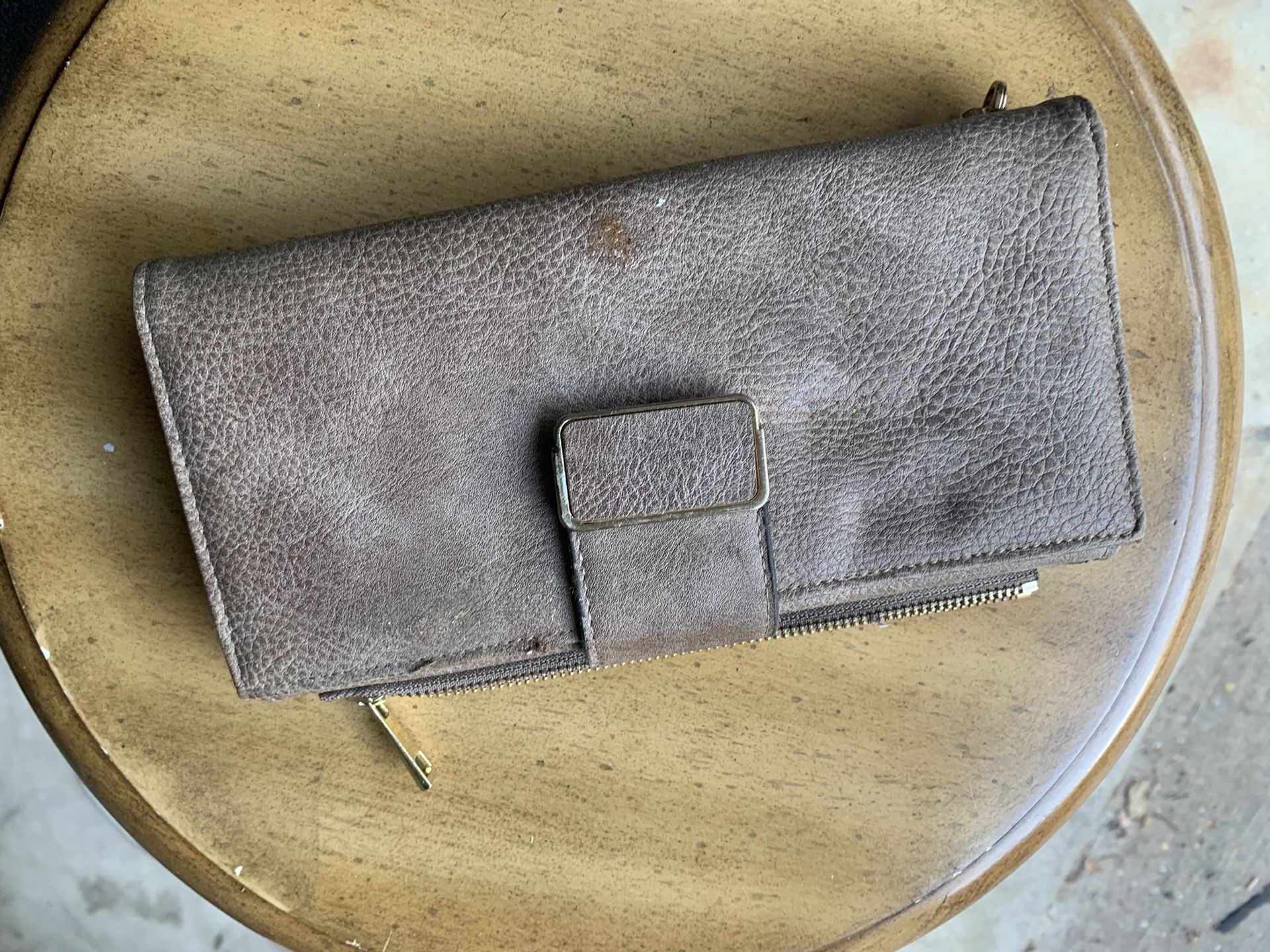 Brown Leather Wallet 