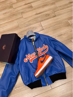 Knicks color Vanson & Air force ones
