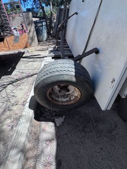 Axle, tires and  springs.