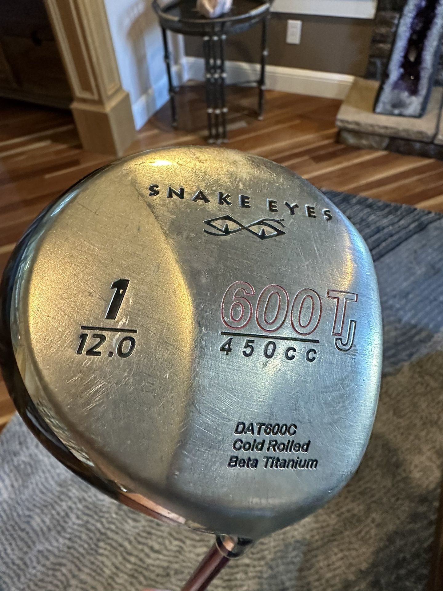 Snake Eyes 600TJ 450CC 12* Driver RH Grafalloy Prolite Titleist Graphite Club