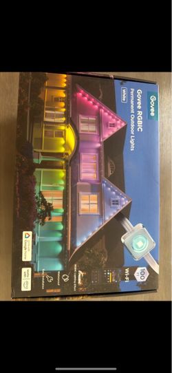 Govee 100 ft Outdoor Permanent lighting set