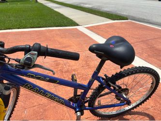 90s Blue Raleigh Mountain Bike M-Series- M35