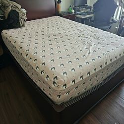Queen Bed With Frame 