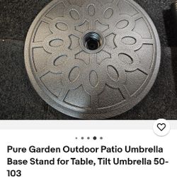 Patio Umbrella Base