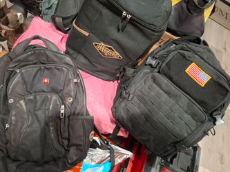 Back Packs.  3