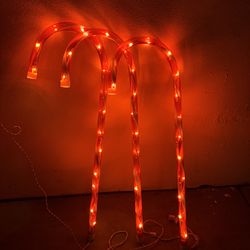 Candy cane lights