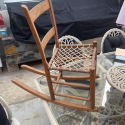 Antique rocking chair, $75 or best offer