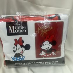Minnie Mouse Twin Size Blanket