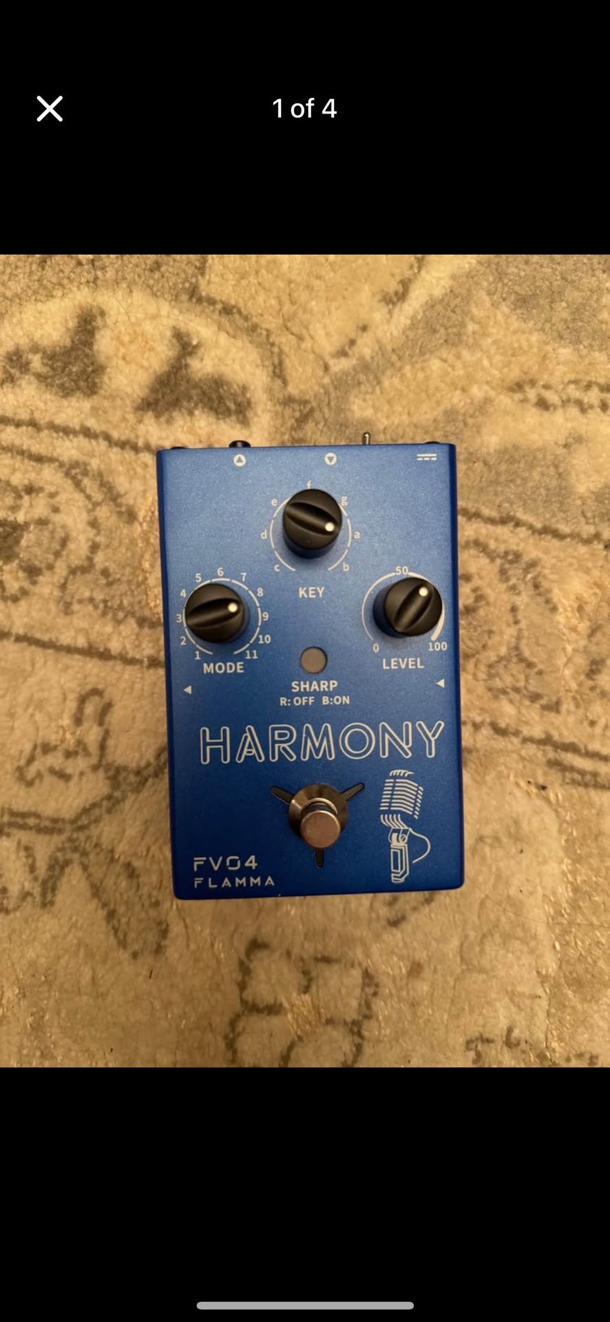 Vocal Harmony Pedal