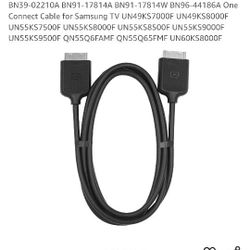 BN39-02210A BN91-17814A BN91-17814W BN96-44186A One Connect Cable for Samsung TV UN49KS7000F UN49KS8000F UN55KS7500F UN55KS8000F UN55KS8500 F UN55KS90