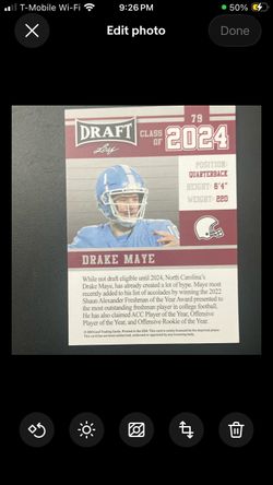 Drake maye rookie
