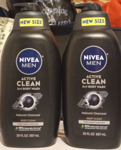 Nivea Men 3-in-1 Body Wash (30 oz) - 2 for $15