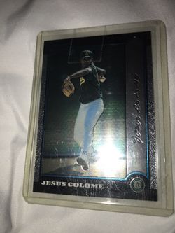 1999 Bowman Chrome #406 Jesus Colome RC MLB Baseball Trading Card
