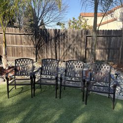 Outdoor Chairs - Set of 4