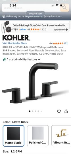 Kohler faucet