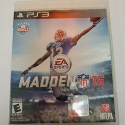 Madden 16 game for PS3