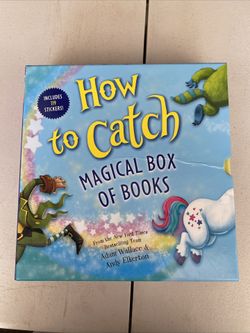 How To Catch Magical Box 5 Books Dinosaur, Mermaid, Elf, Unicorn, Monster Set