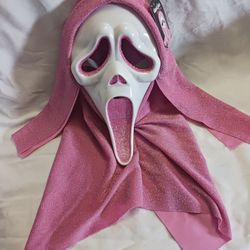 Ghost Face Glitter Mask