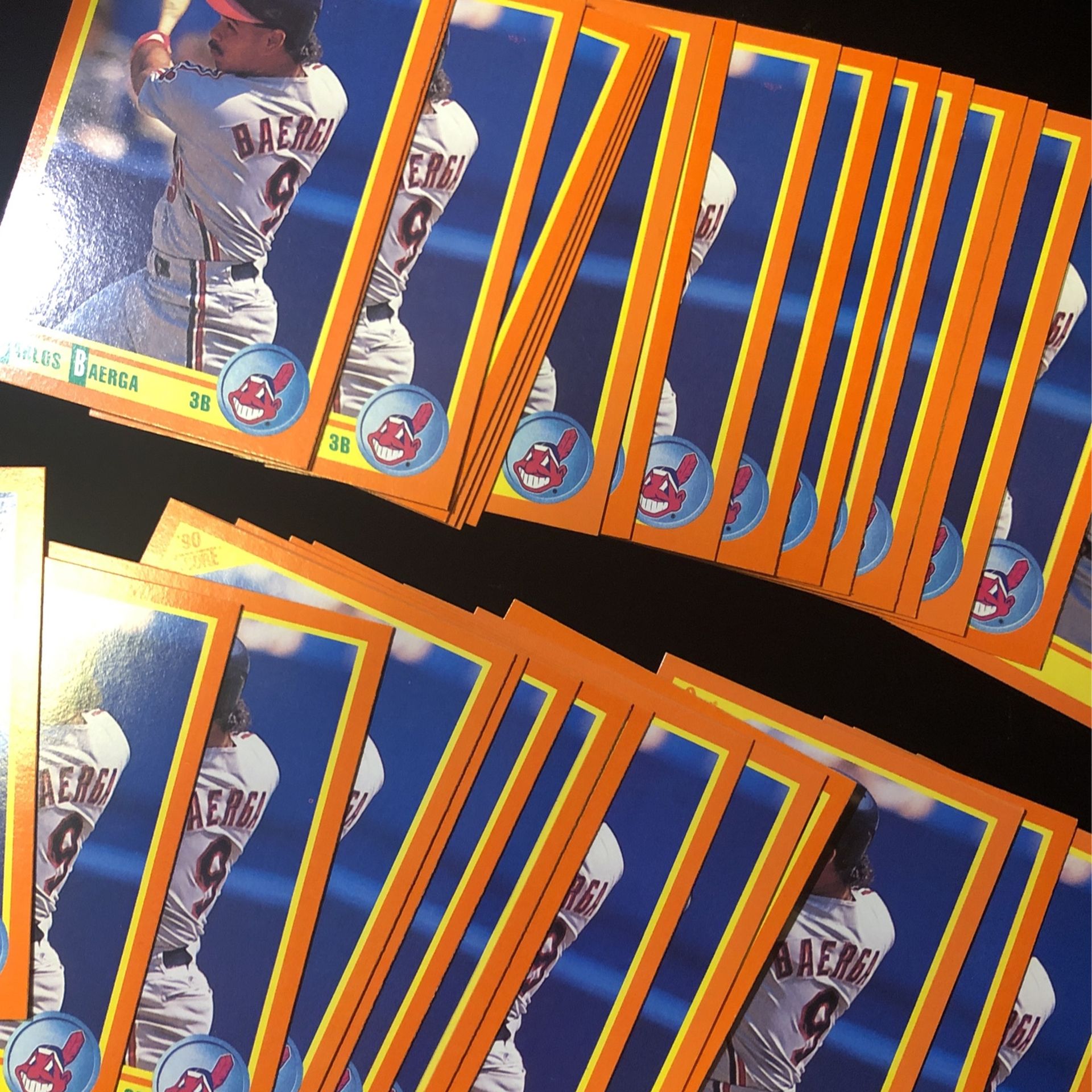 1990 Score Baseball Carlos Baerga Rookies (36) #74t