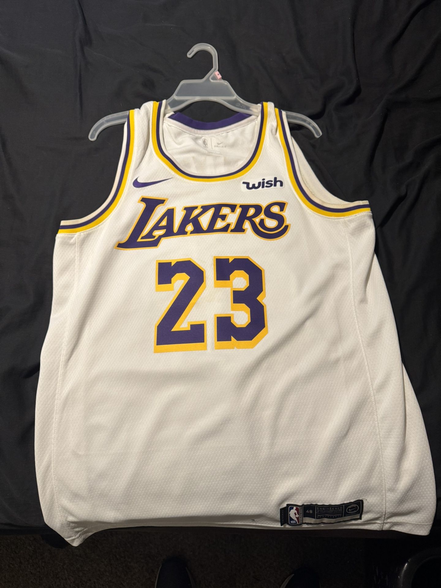 Large LeBron James Lakers Jersey