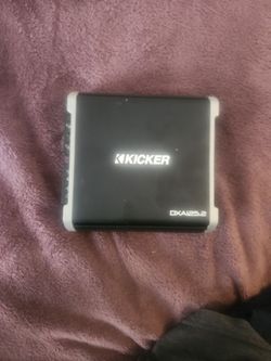 250 Watt Kicker Amp. With..or Without The Wires N 8" Speaker In A Box