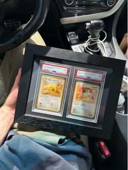 duel psa pokemon picture frame