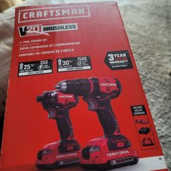 Craftsman Brushless Combo Kit