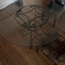 Glass table