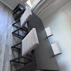 Kitchen Table With Chairs And Bench 